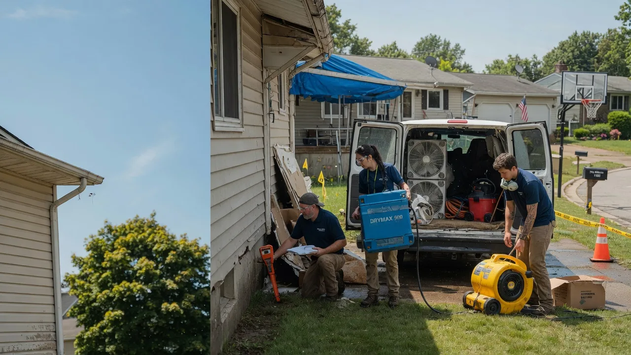 Ceiling Leak Cleanup in Cleveland Heights, OH near me